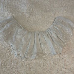 Forever, 21 crop cream colored top size large